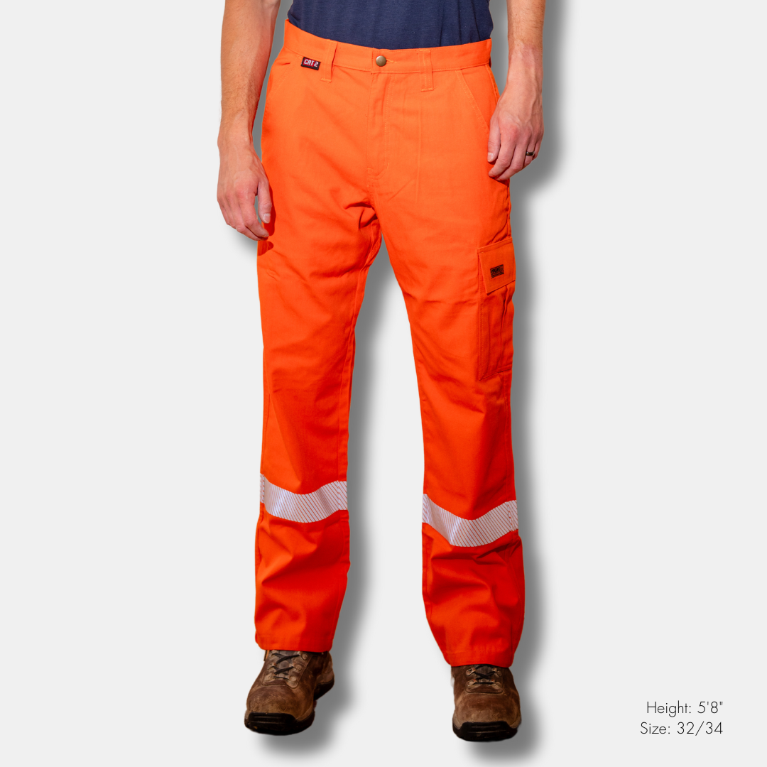 Pantalon cargo rouge homme hotsell