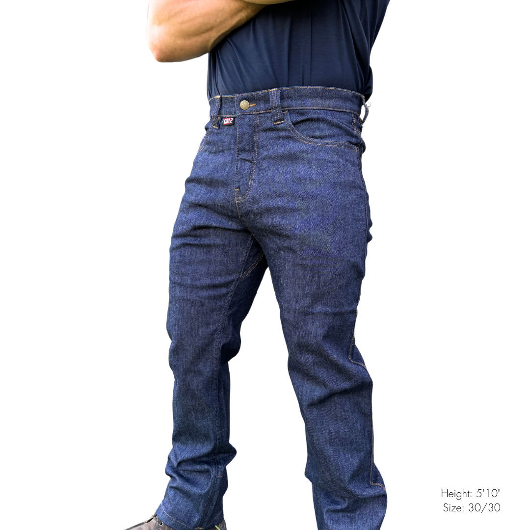 Pantalon utilitaire en denim stretch FR pour homme Pantalon FR Vetements MWG MWG Apparel