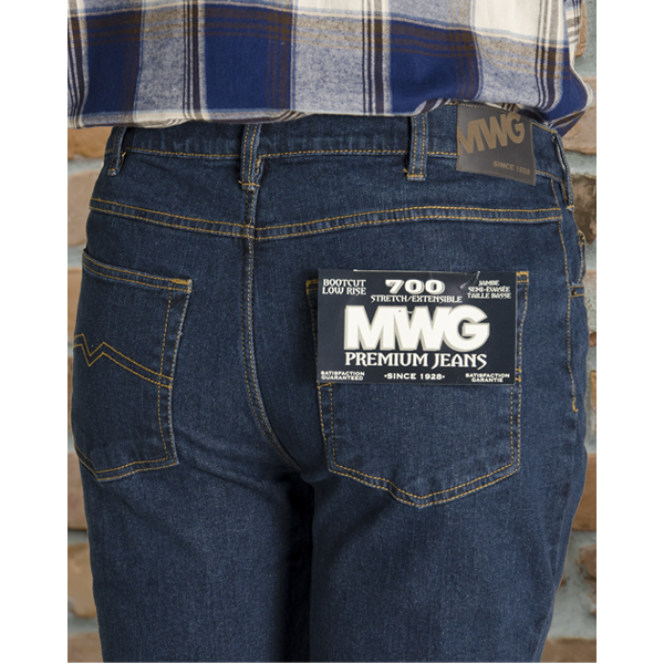 Men's Premium Stretch Boot Cut Jeans (Stonewash) - M83700G – MWG Apparel