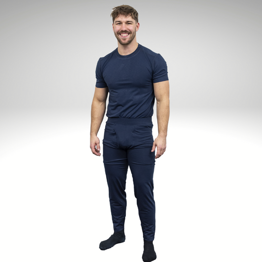 Image of MWG FLEXSAFE FR Long John. FR Long John is a base layer item designed for wear beneath FR Pants. MWG FLEXSAFE is an inherent flame-resistant fabric. FR Long Johns are 4-way stretch and odor resistant for comfort and freshness.