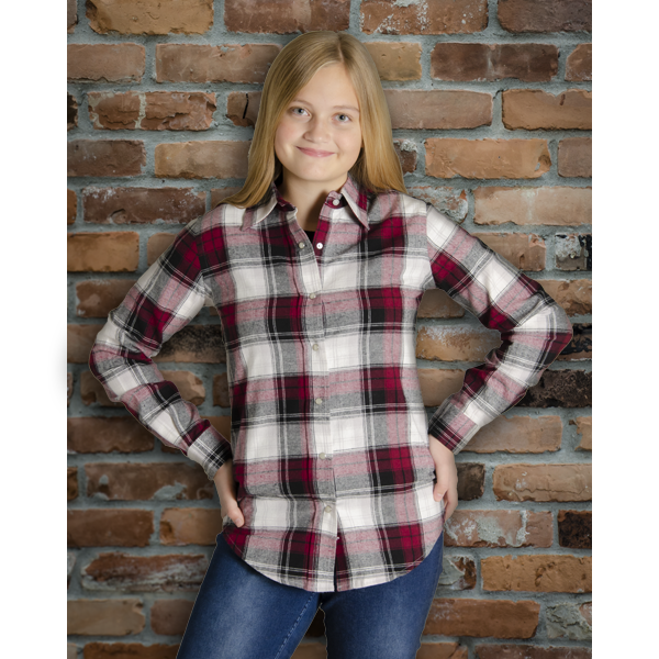 Pearl 2025 snap flannel
