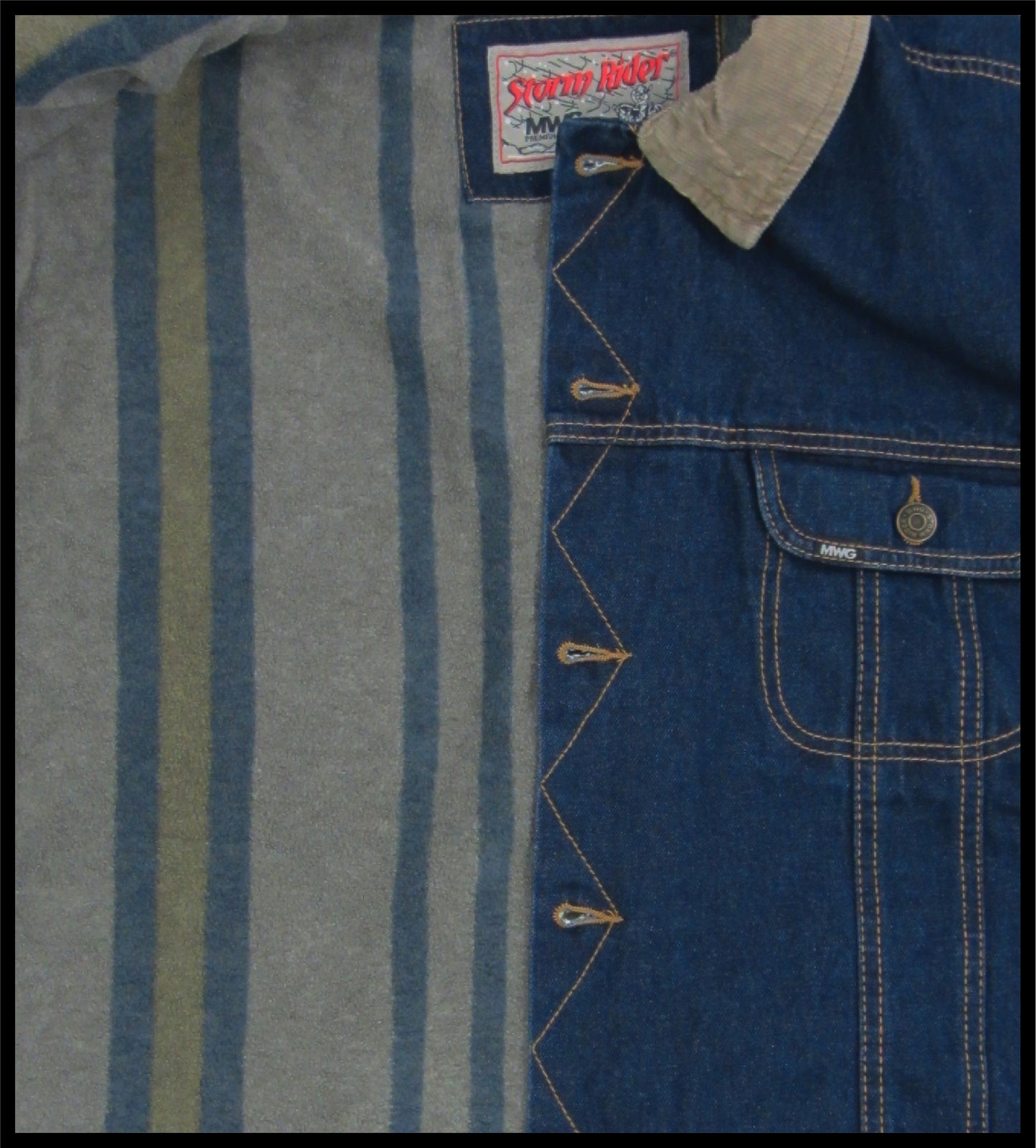 Storm Rider® Men's Lined Denim Jacket - M30395G - MWG Apparel
