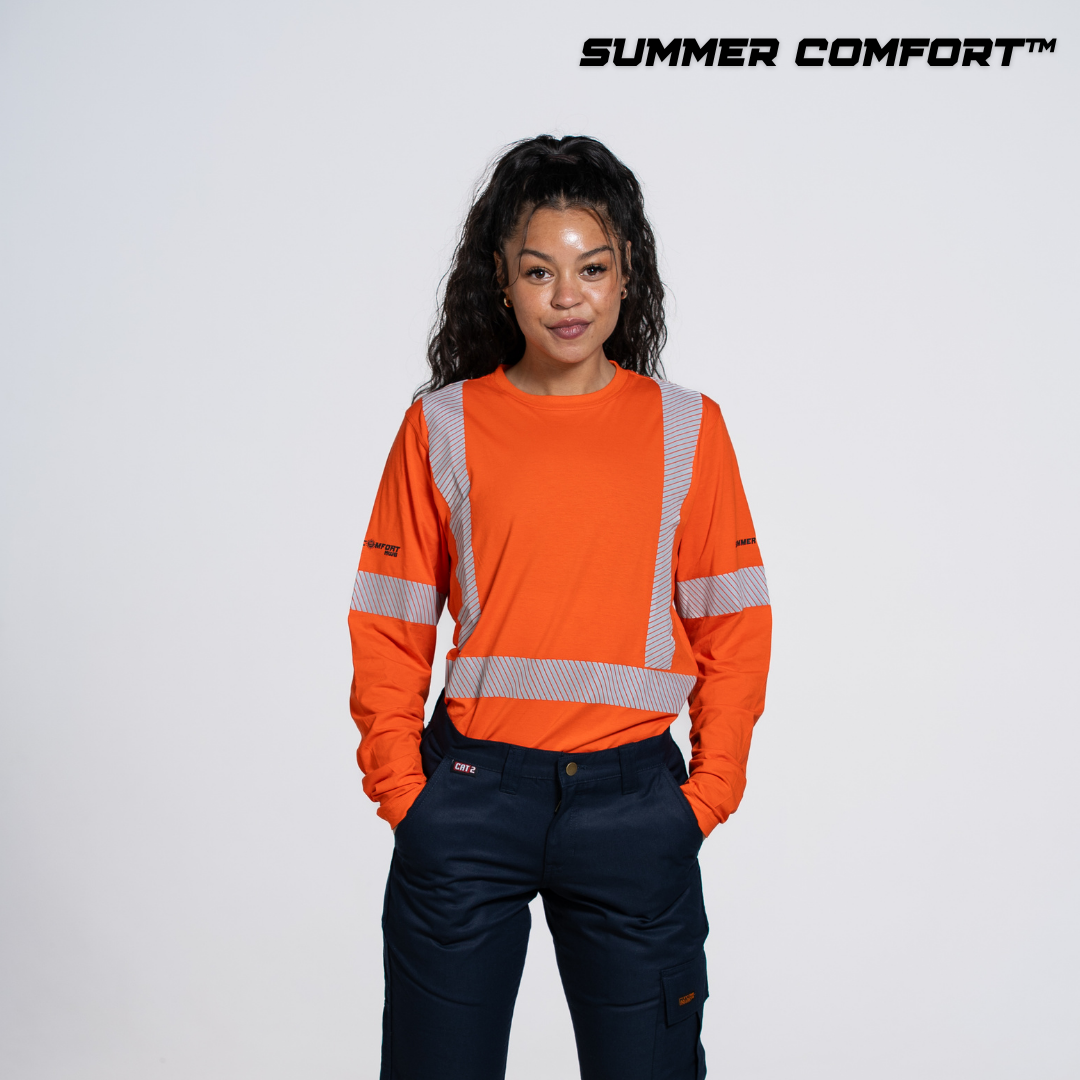 MWG SUMMER COMFORT Women's Hi Vis Long Sleeve