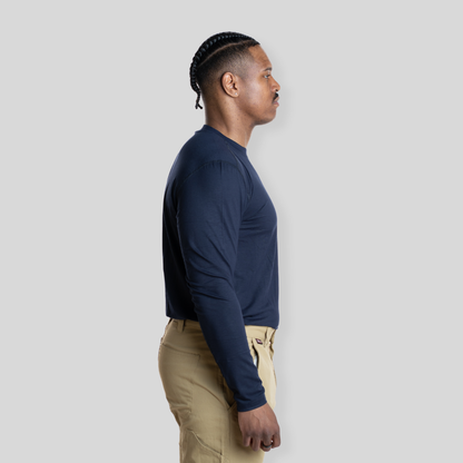 Couche de base chandail à manches longues ignifuge inhérent MWG FLEXSAFE™ pour hommes - 61A29