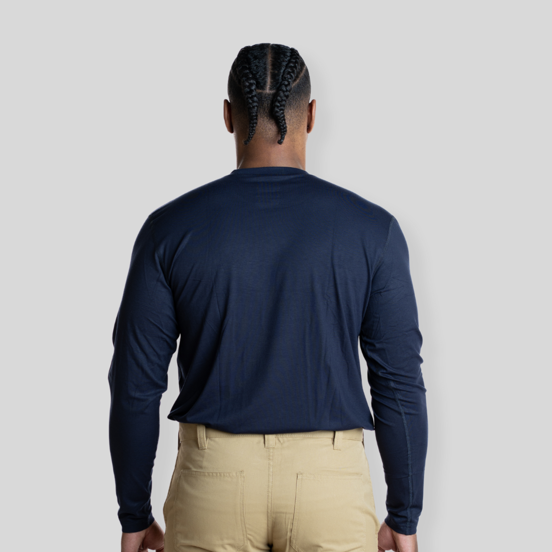 Couche de base chandail à manches longues ignifuge inhérent MWG FLEXSAFE™ pour hommes - 61A29