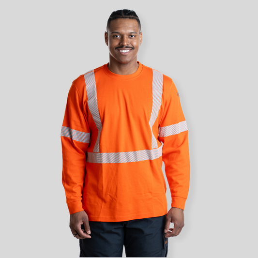 Chandail à manches longues ignifugé COTTON COMFORT™ pour homme - 61G26