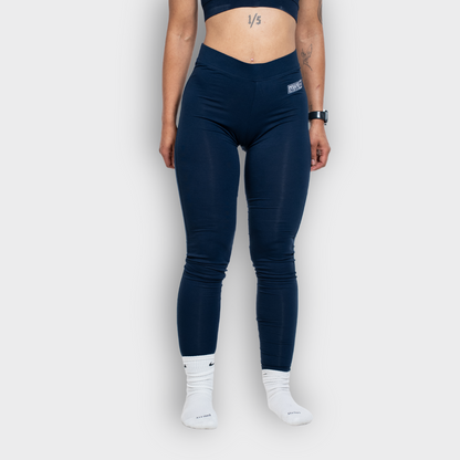 MWG FLEXSAFE Women's FR Base Layer Long John. Women's FR Base Layer is navy and inherently flame resistant.