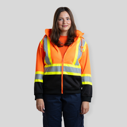 Women's Hi-Vis Hoodie - 71-713R (68)