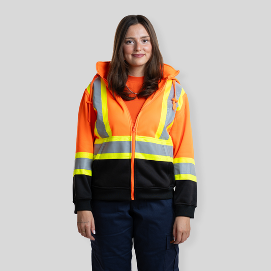 Women's Hi-Vis Hoodie - 71-713R (68)