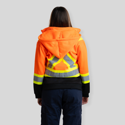 Women's Hi-Vis Hoodie - 71-713R (68)
