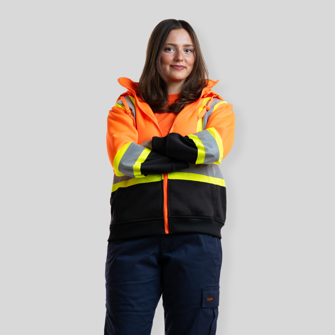 Women's Hi-Vis Hoodie - 71-713R (68)
