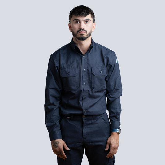 Chemise d'uniforme ignifuge inhérente MWG COMFORT WEAVE™ pour hommes - 76Y25
