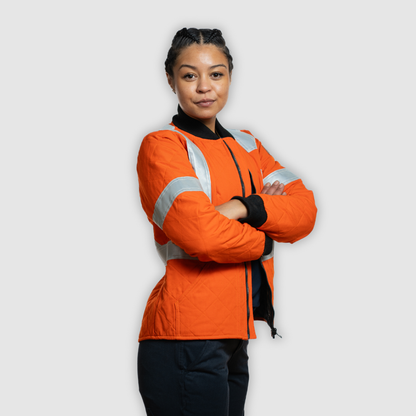 Manteau isolé matelassé ignifuge inhérent MWG GLENGUARD pour femme - 91B00