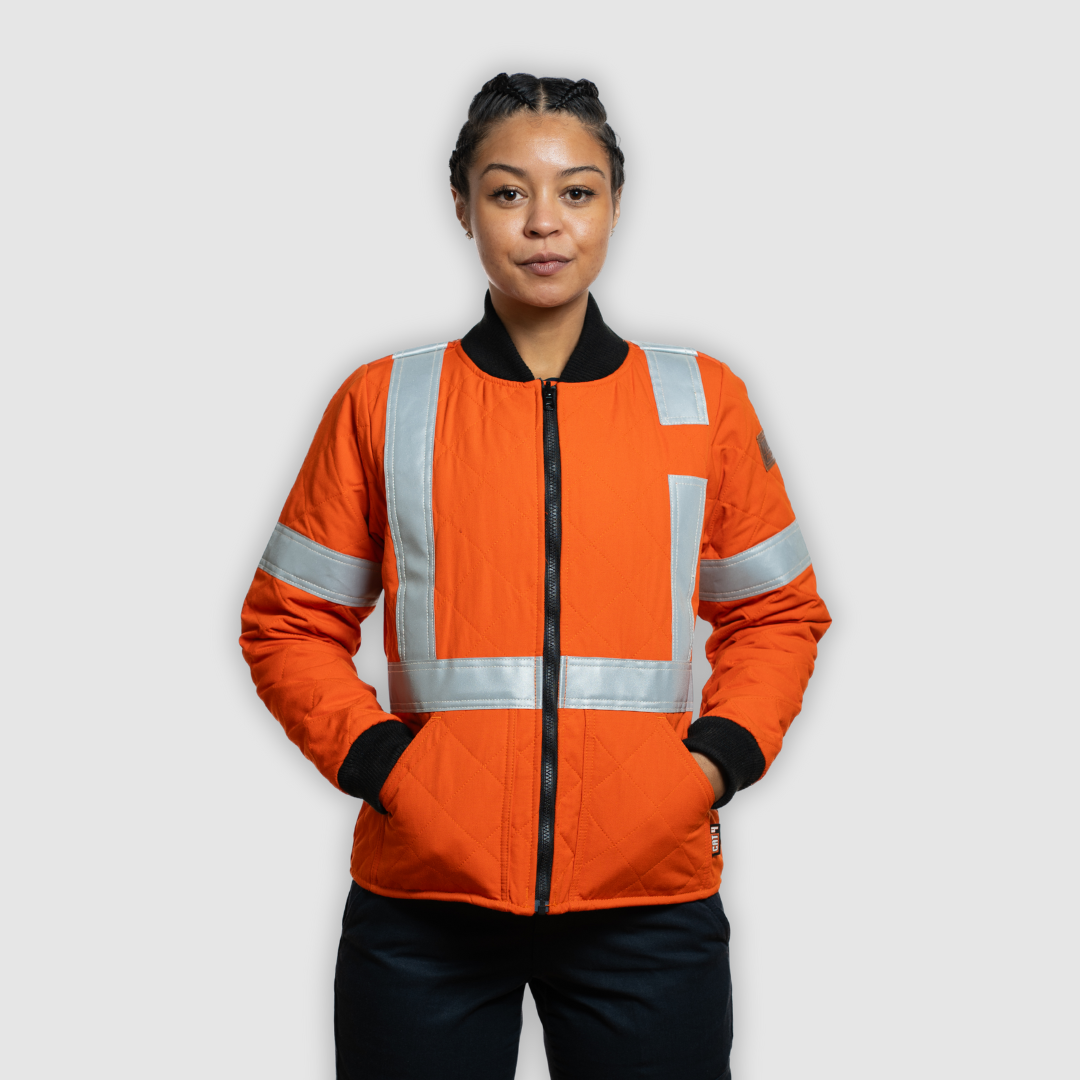 Manteau isolé matelassé ignifuge inhérent MWG GLENGUARD pour femme - 91B00