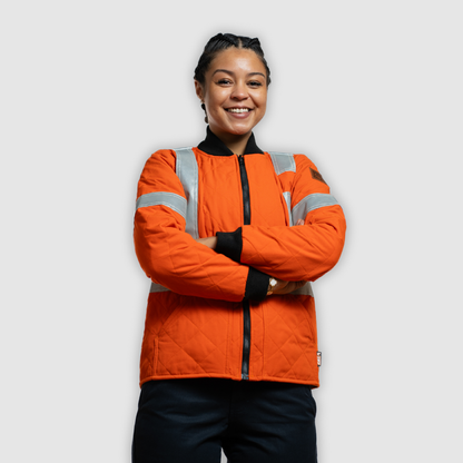 Manteau isolé matelassé ignifuge inhérent MWG GLENGUARD pour femme - 91B00