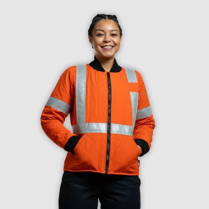 Manteau isolé matelassé ignifuge inhérent MWG GLENGUARD pour femme - 91B00