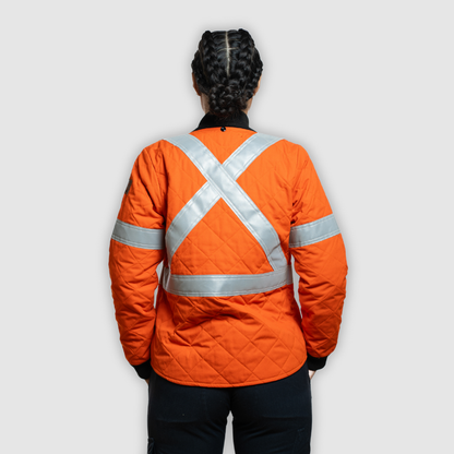 Manteau isolé matelassé ignifuge inhérent MWG GLENGUARD pour femme - 91B00