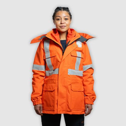 MWG STORMSHIELD™ Women's FR Parka Shell | FR Jackets | MWG Apparel