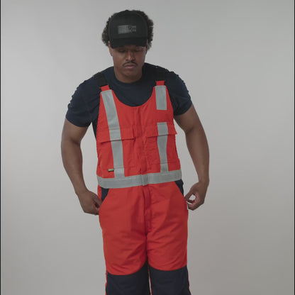 Salopette doublée 2 tons ignifuge inhérente MWG RIPGUARD™ pour homme - 80A31