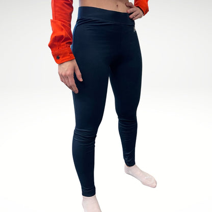 MWG FLEXSAFE Women's FR Long John. Women's FR Long John is navy. Women's FR Long John is made with MWG FLEXSAFE, a flame-resistant 4-way stretch fabric. MWG FLEXSAFE is lightweight, breathable, and wicks moisture.