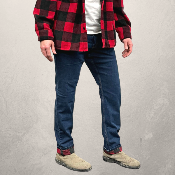 Flannel lined 2025 fr jeans